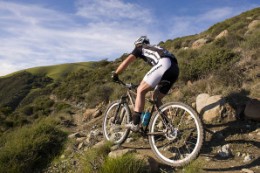 mountain biking